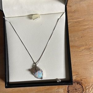 Necklace opal